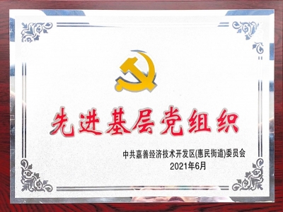 2021年度先進基層黨組織